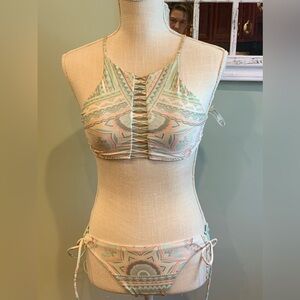 Raisens Pastel Patterned Bikini Set